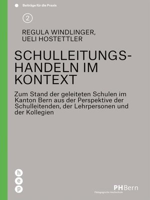 cover image of Schulleitungshandeln im Kontext